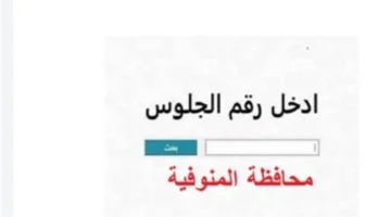 بشكل رسمي.. موعد إعلان نتيجة الشهادة الإعدادية في محافظة المنوفية خلال ساعات
